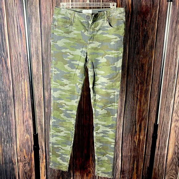 Parker Smith Camo Skinny Jeans - Picture 1 of 6